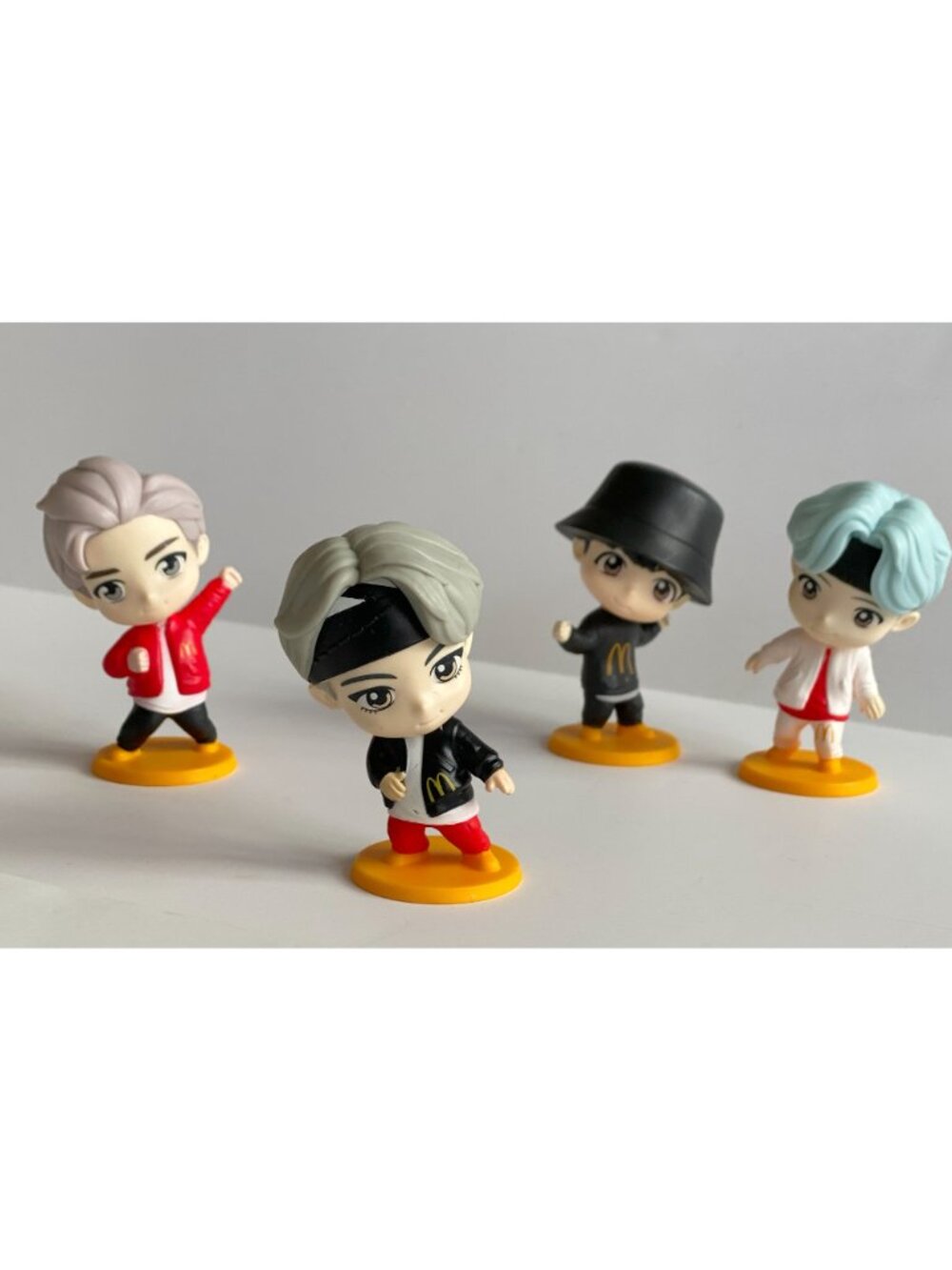 McDonald's Tiny Tan BTS Collectible Figures Happy Meal Toys V Suga RM Jung Kook - Picture 8 of 10